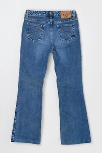Vintage Y2k Classic Wash Flared Rancher Jeans