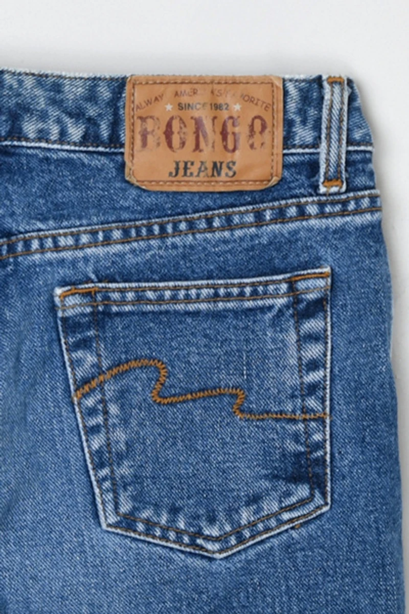 Vintage Y2k Classic Wash Flared Rancher Jeans