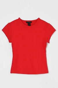 Vintage 90s Red Fitted T-Shirt