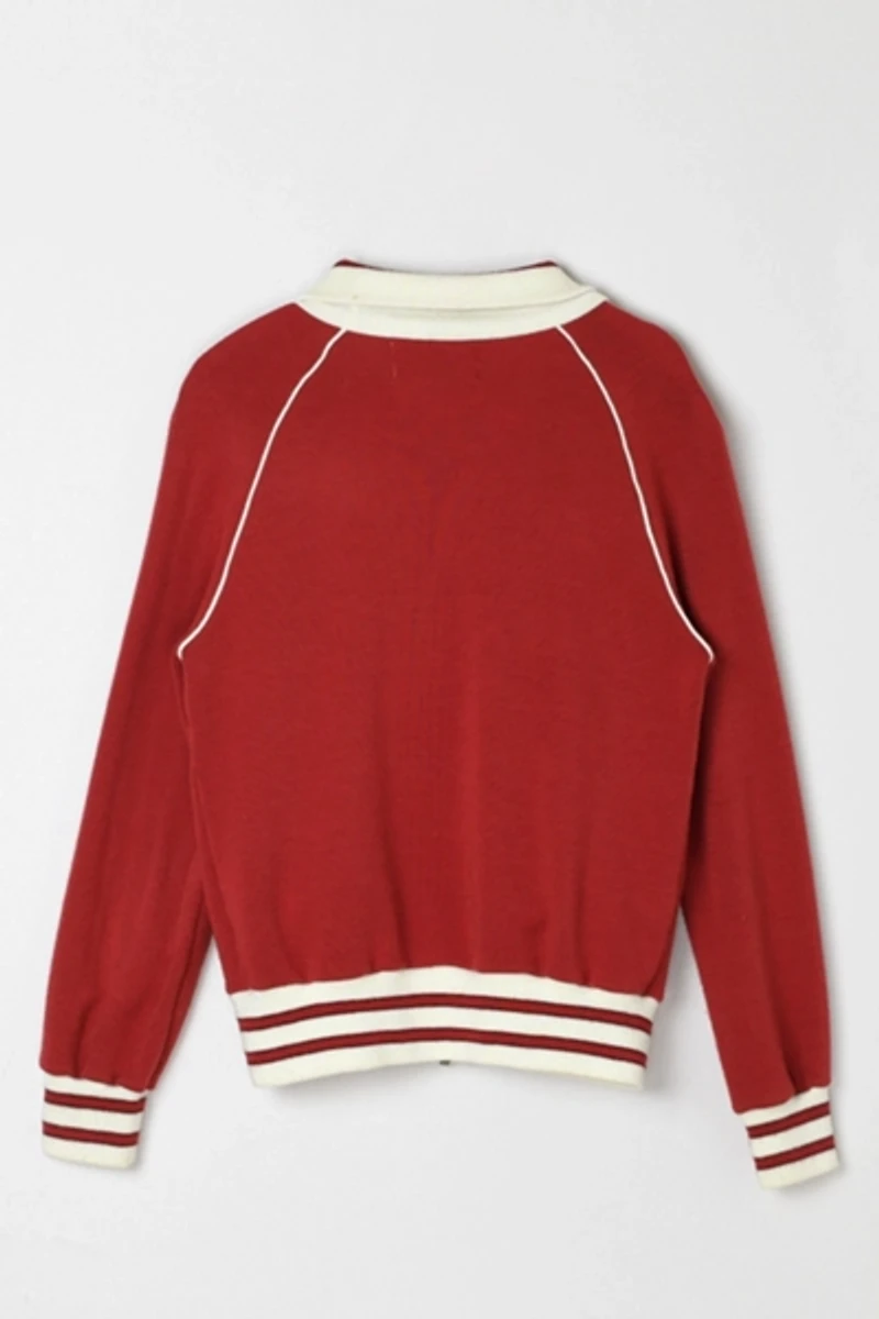 Vintage Y2k Red & White Track Jacket