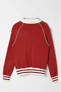 Vintage Y2k Red & White Track Jacket