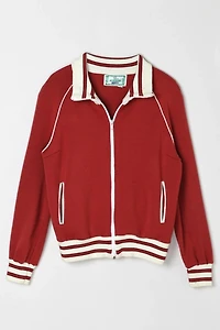 Vintage Y2k Red & White Track Jacket
