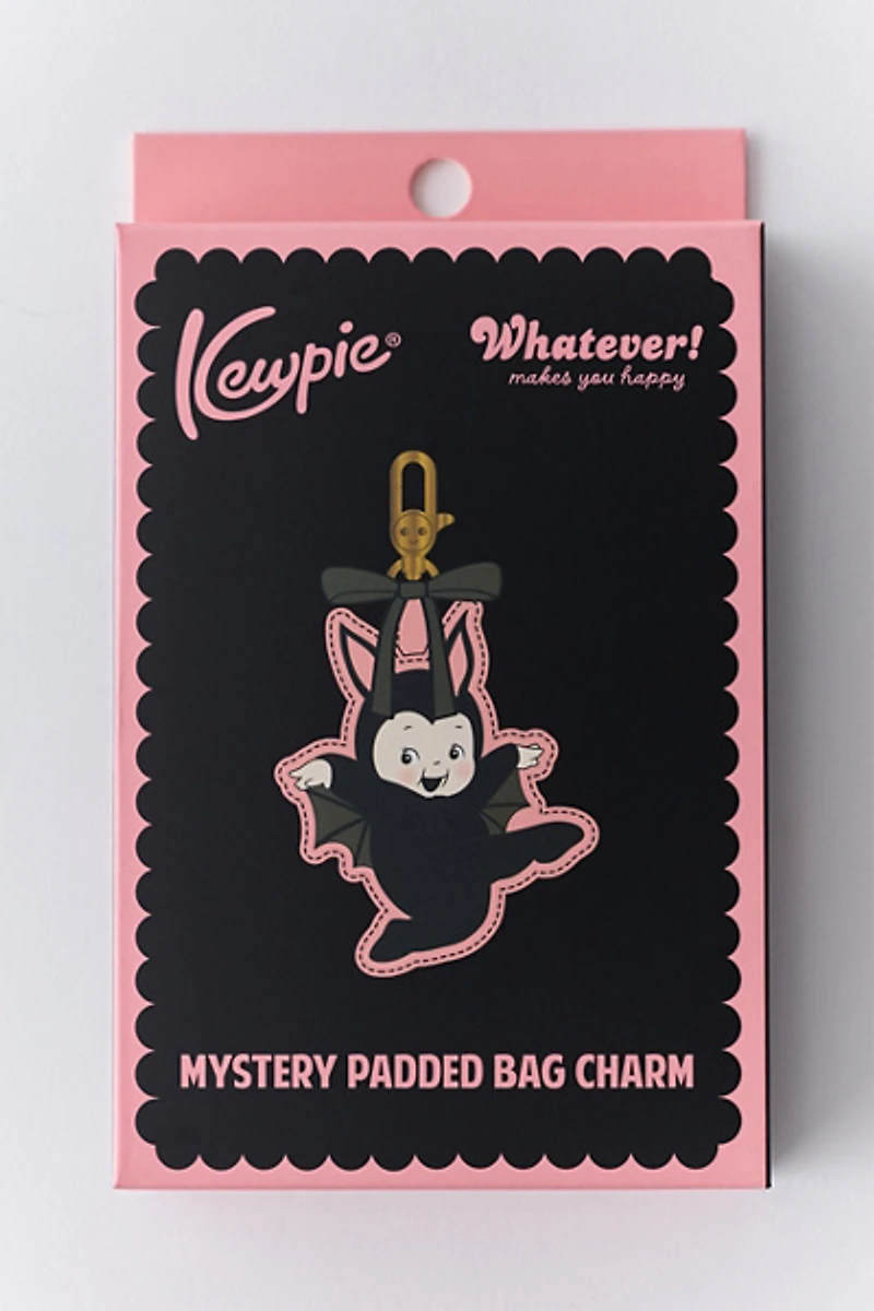 Whatever! Makes You Happy Kewpie Creepy Carnival Icon Padded Satin Blind Box Keychain