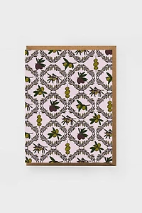 Boss Dotty Olives Patterned Card
