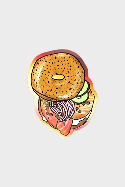 Boss Dotty Everything Bagel Holographic Sticker