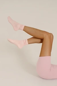 Fraise Slouch Duo Pilates Grip Socks Set of 2