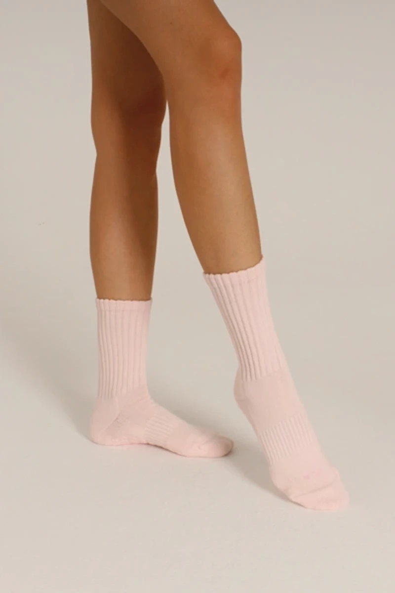 Fraise Slouch Duo Pilates Grip Socks Set of 2
