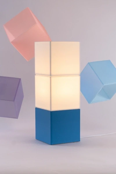 Honey & Ivy Element Four 3-Stack Lamp