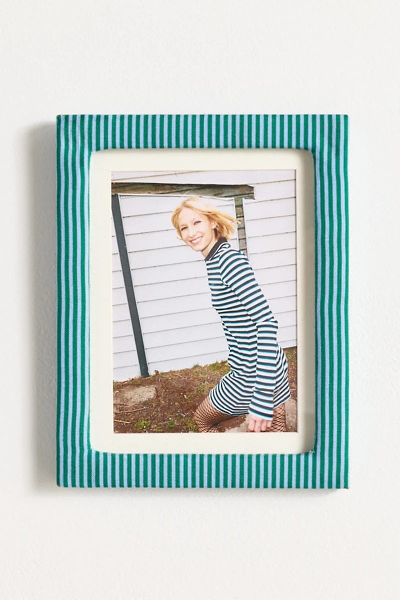 Penelope 5” X 7” Fabric Picture Frame