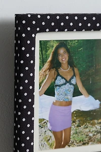 Penelope Double 4” X 6” Fabric Picture Frame