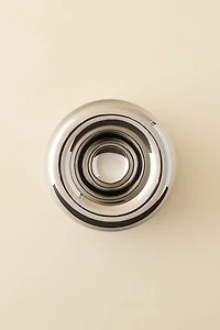 Cora Chrome Ceramic Catch-All Dish