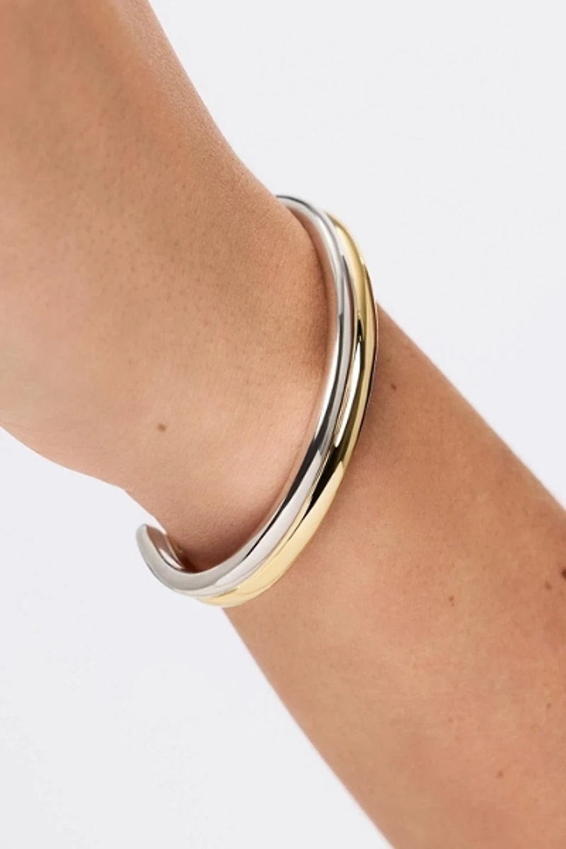 Ana Luisa Arlo Double Two Tone Cuff