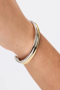 Ana Luisa Arlo Double Two Tone Cuff