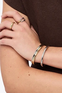 Ana Luisa Arlo Double Two Tone Cuff