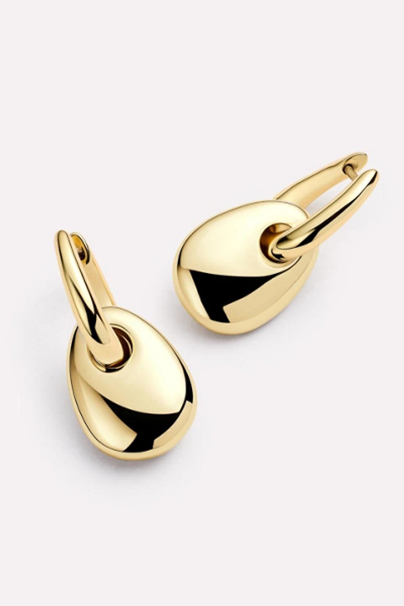 Ana Luisa Kayla Gold Drop Earrings