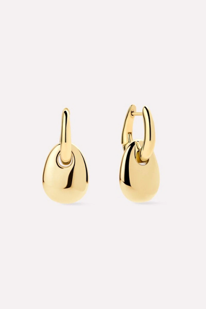 Ana Luisa Kayla Gold Drop Earrings