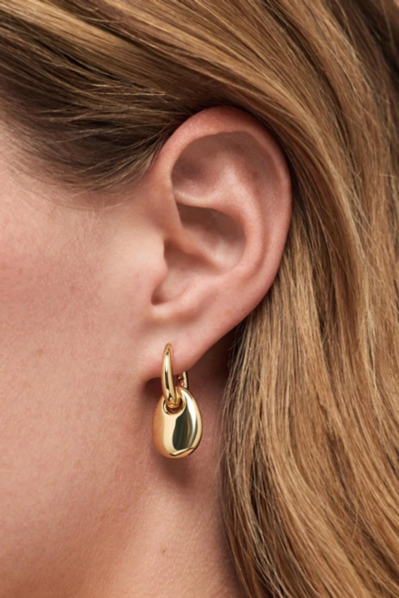 Ana Luisa Kayla Gold Drop Earrings