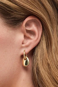 Ana Luisa Kayla Gold Drop Earrings