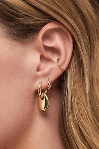Ana Luisa Kayla Gold Drop Earrings