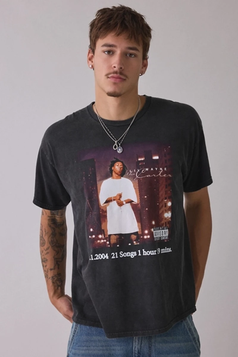 Lil Wayne Tha Carter Graphic Heavyweight Tee