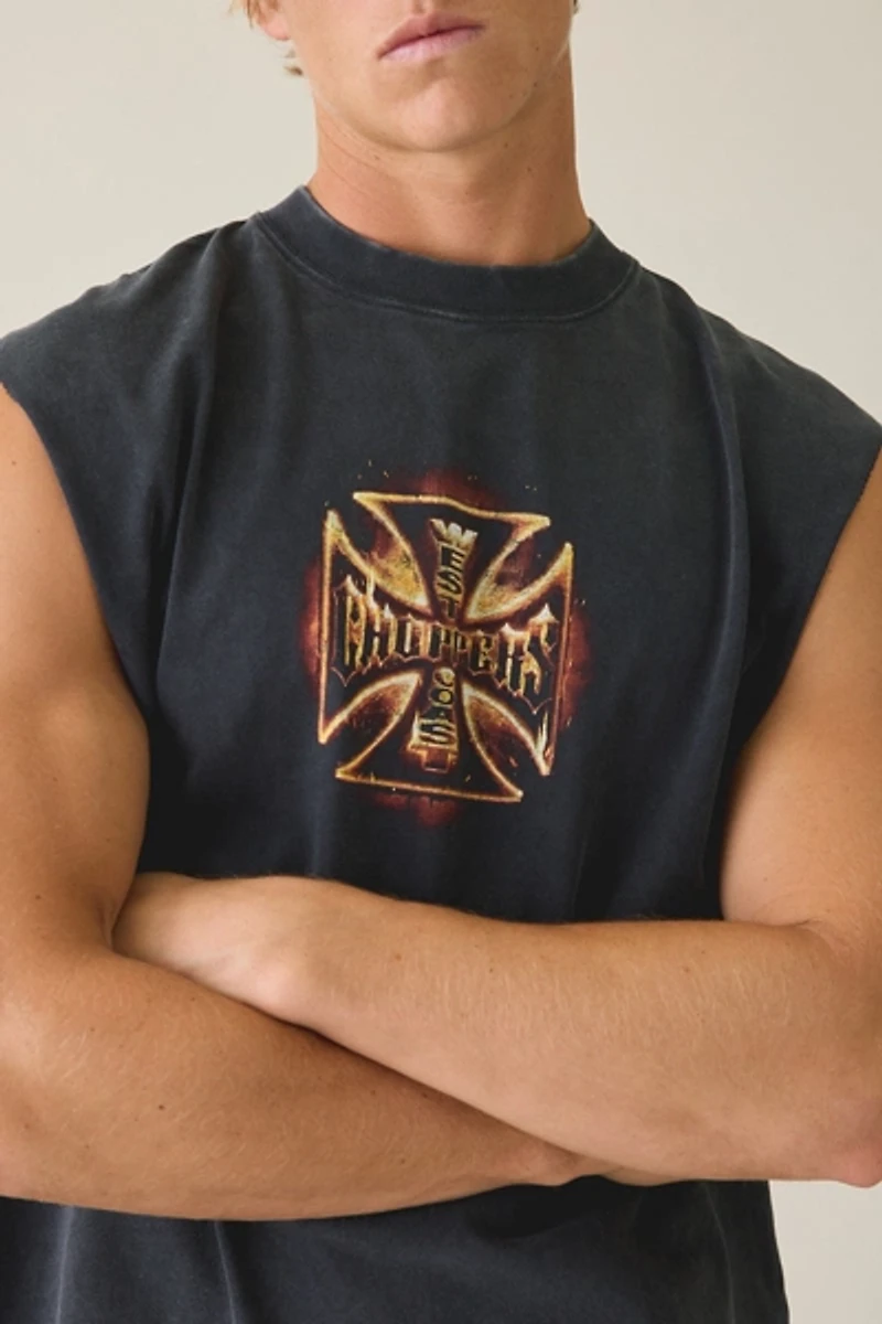 West Coast Choppers Graphic Muscle Tee