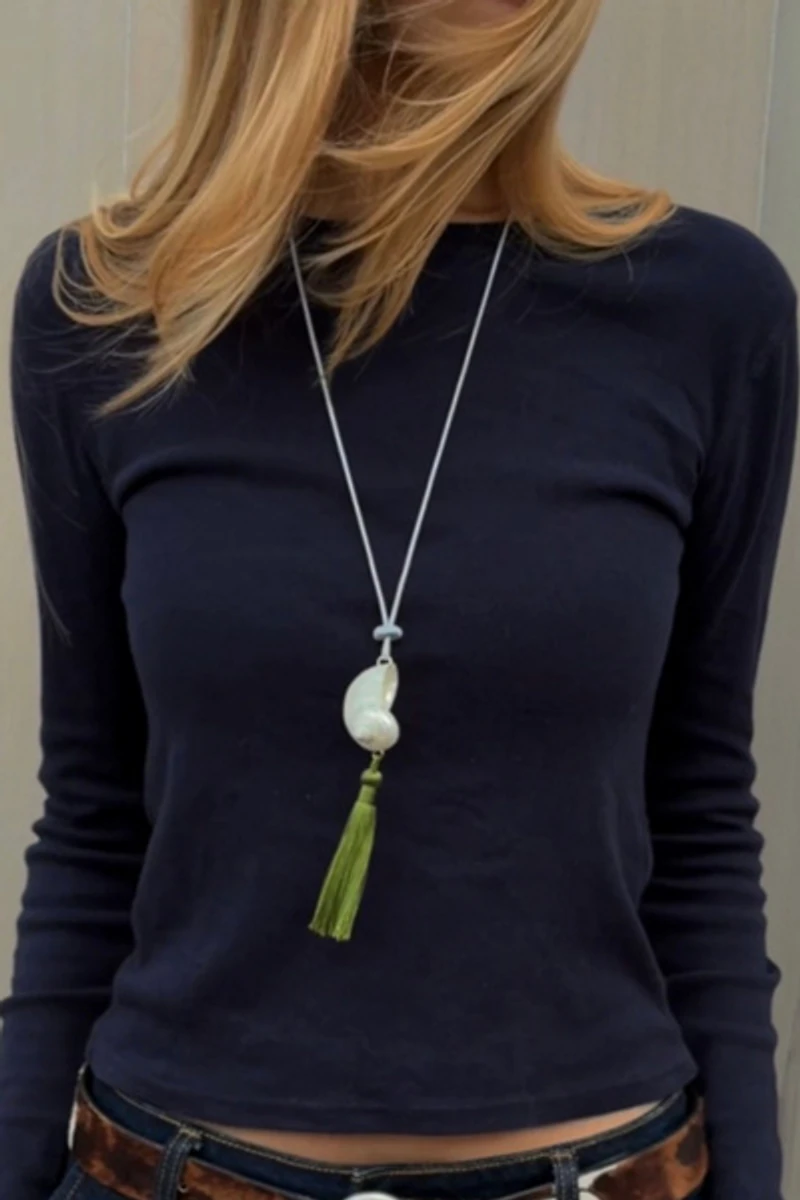 SC Collection Celine Tassel Necklace