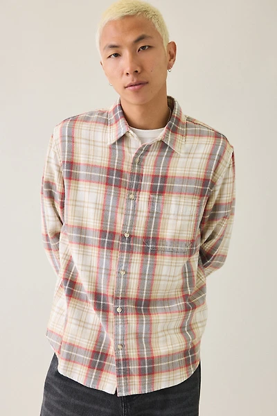 BDG Baggy Flannel Long Sleeve Shirt