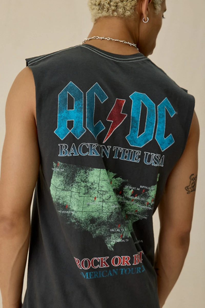 Rock Tour Graphic Muscle Tee