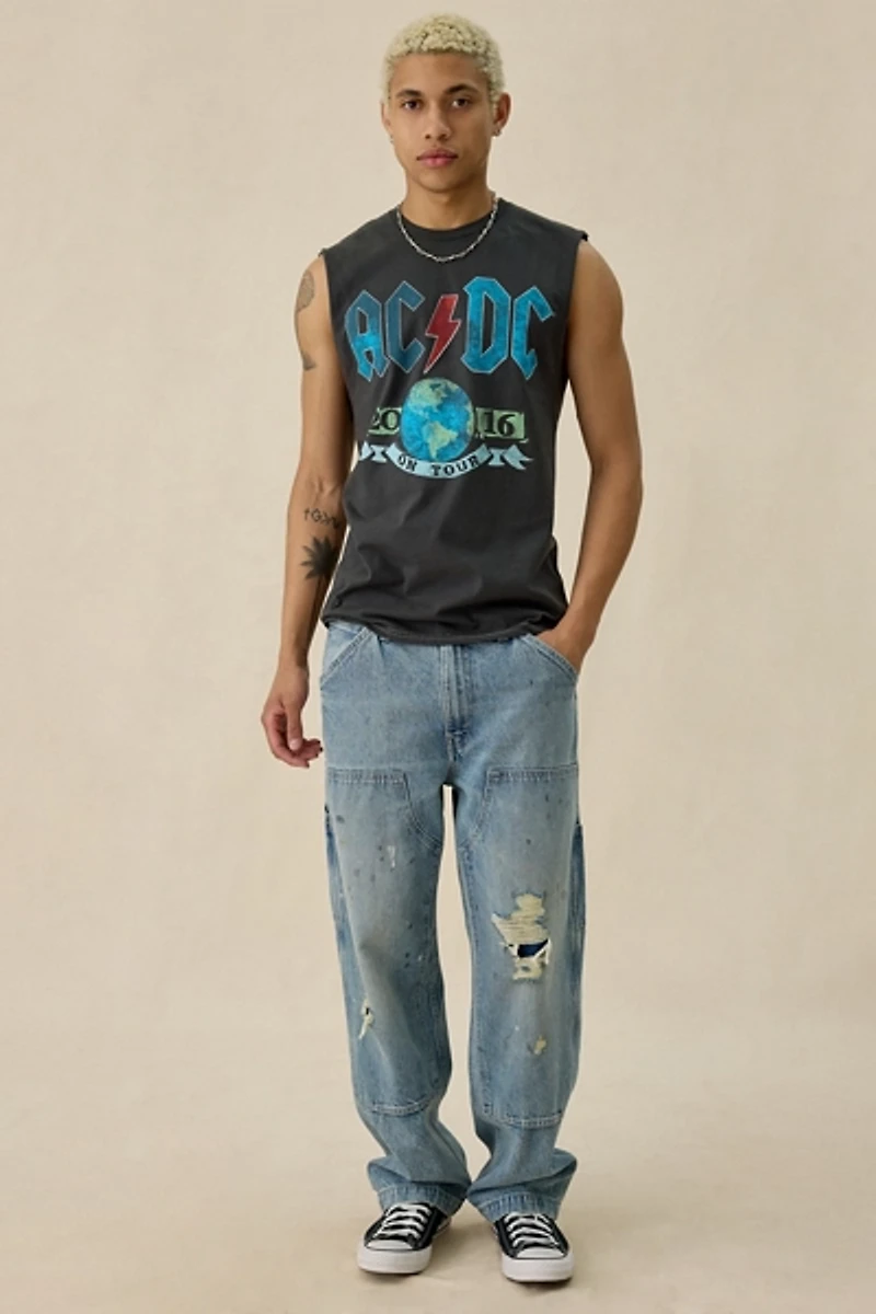 Rock Tour Graphic Muscle Tee