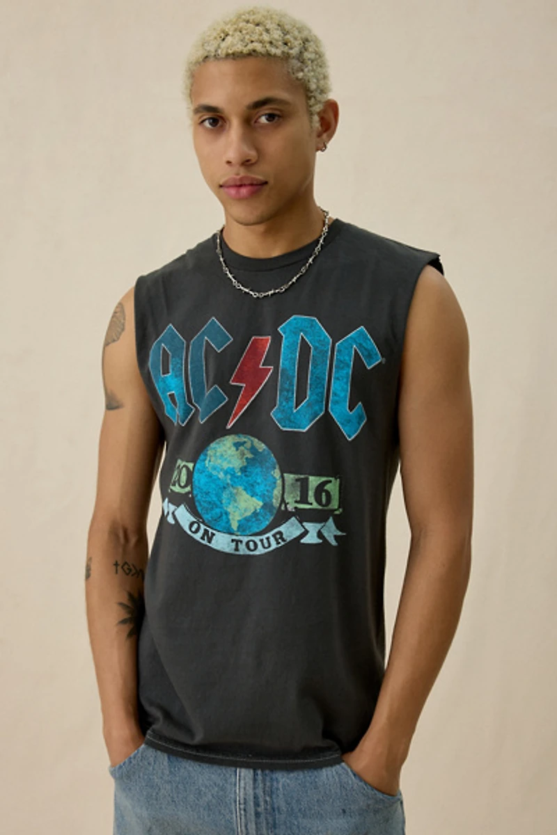 Rock Tour Graphic Muscle Tee