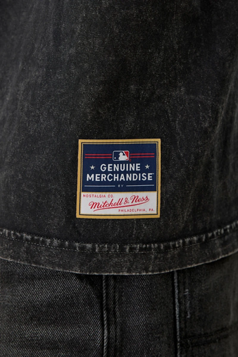 Mitchell & Ness MLB Team Logo Training Muscle Tee