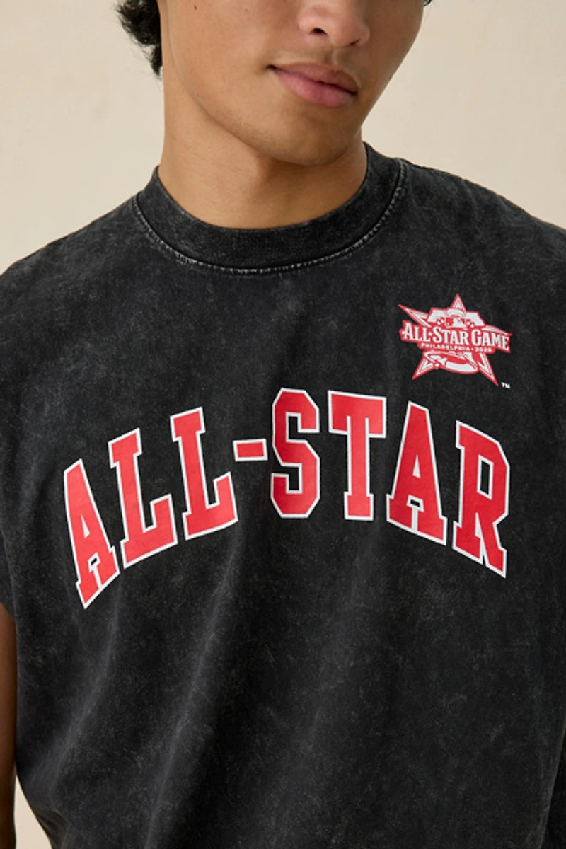 Mitchell & Ness MLB Team Logo Training Muscle Tee