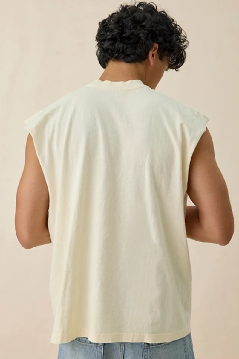Mitchell & Ness MLB Team Logo Training Muscle Tee