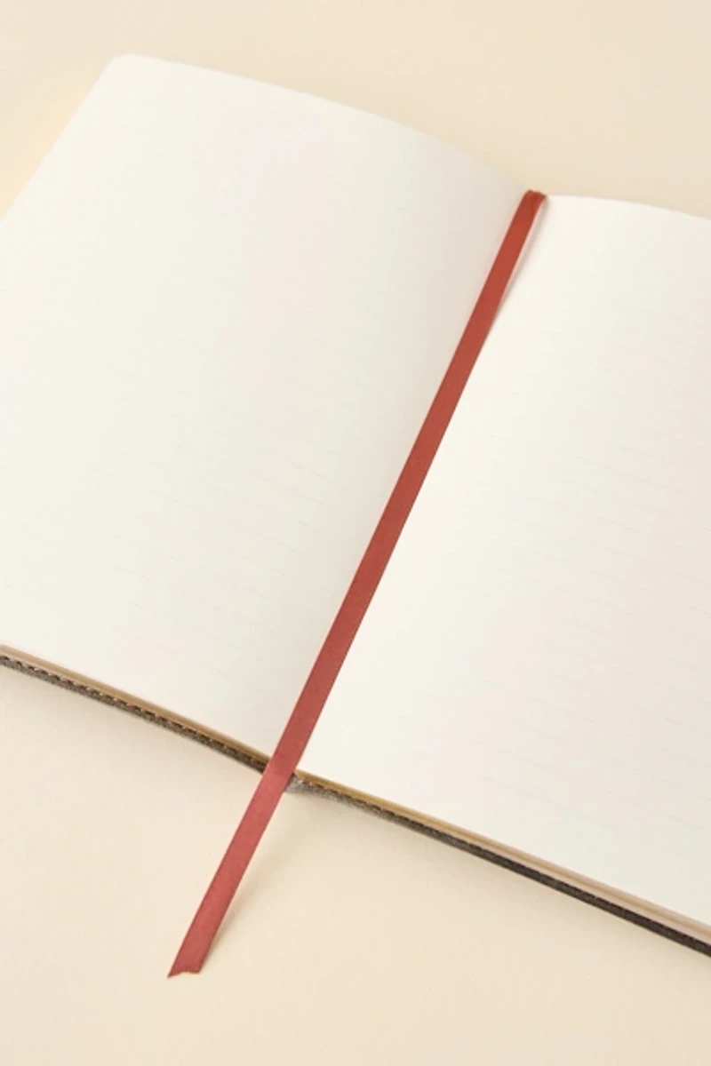 Faux Leather Wrap Journal