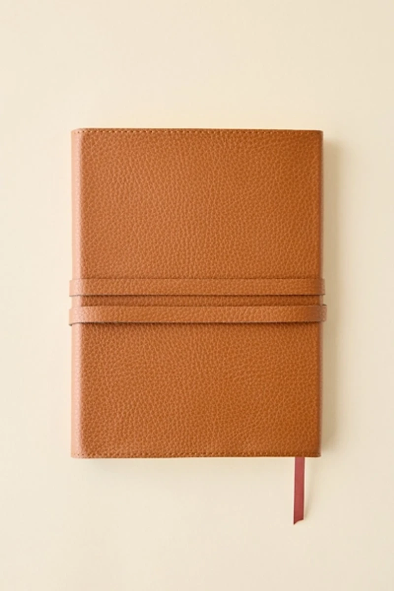 Faux Leather Wrap Journal