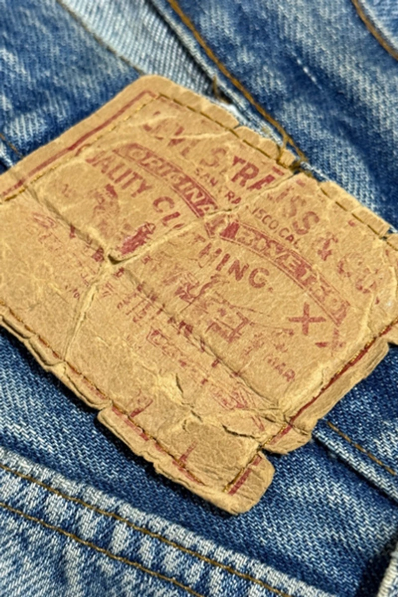 Vintage 1980s Levi’s® 501 Selvedge Altered & Repaired Denim Jeans