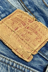 Vintage 1980s Levi’s® 501 Selvedge Altered & Repaired Denim Jeans