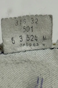 Vintage 1980s Levi’s® 501 Selvedge Altered & Repaired Denim Jeans