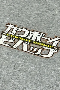 Vintage 2000's Cowboy Bebop Faded Gray T-Shirt