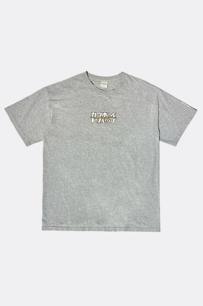 Vintage 2000's Cowboy Bebop Faded Gray T-Shirt