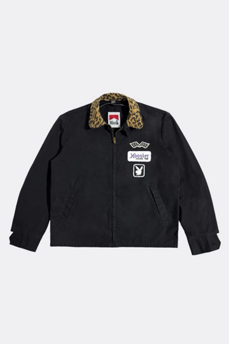 Vintage 1970's Playboy Racing Leopard Jacket