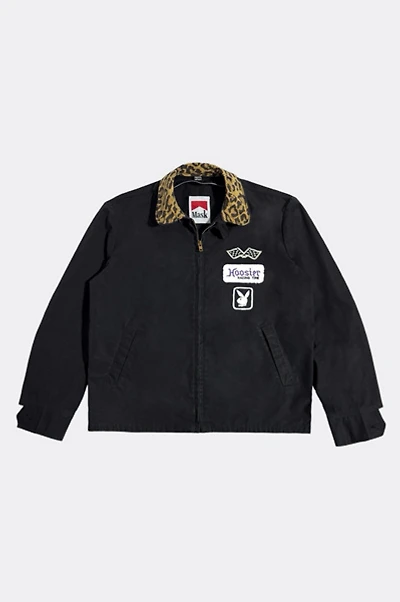 Vintage 1970's Playboy Racing Leopard Jacket