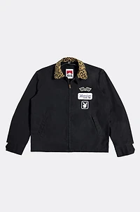 Vintage 1970's Playboy Racing Leopard Jacket