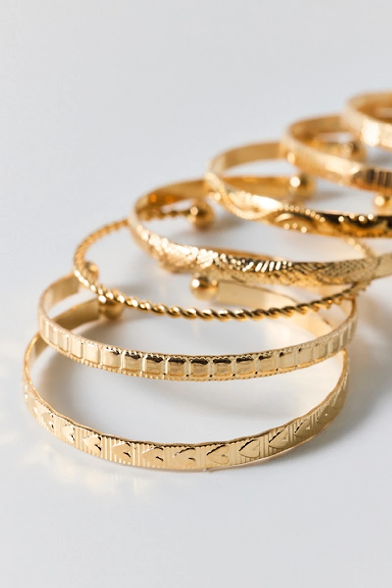 Celestial Multi Bangle Bracelets Set