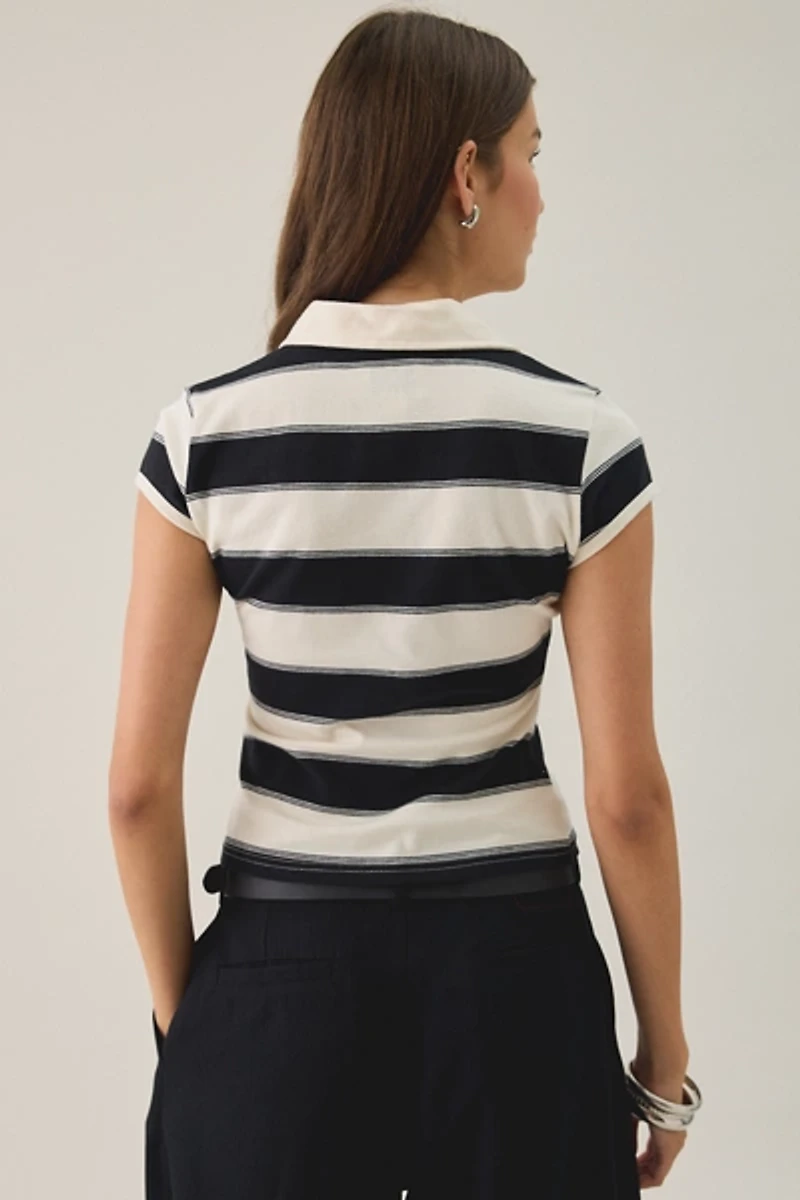 BDG Dorm Room Cotton Polo Baby Tee
