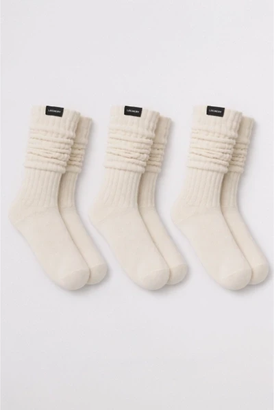 LECHERY® 3-Pack Bundle of Scrunch Socks