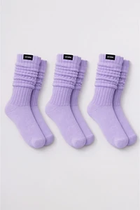LECHERY® 3-Pack Bundle of Scrunch Socks