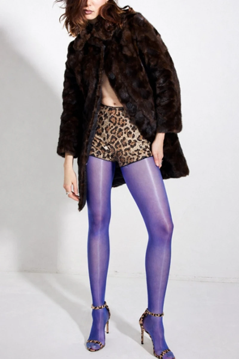 LECHERY® 3-Pack Lustrous Shiny 40 Denier Semi-Opaque Tights