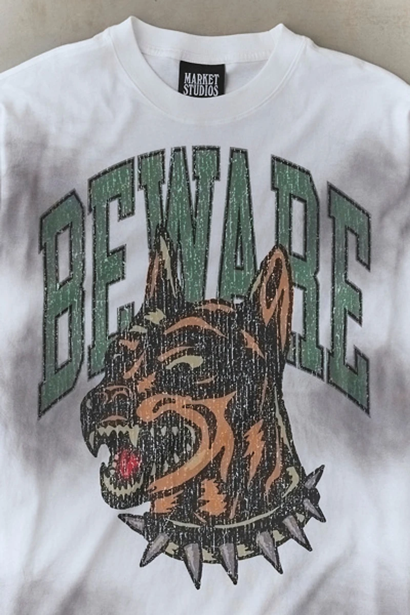 Market Studios Beware The Dobie Graphic Tee