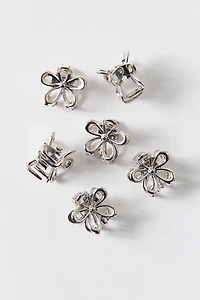 Daisy Metal Mini Claw Clips Set